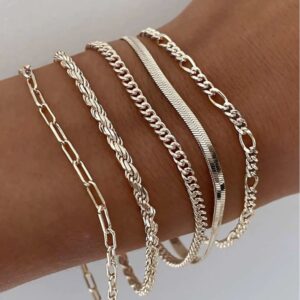 Classic Layered Bracelet Set